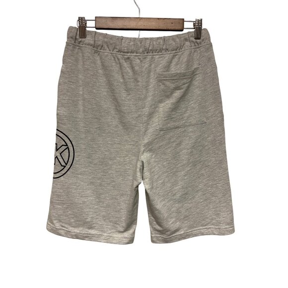NEW! Michael Kors Men's Grey Heather Pull-On Fleece Athletic Shorts Size Small - Picture 2 of 7